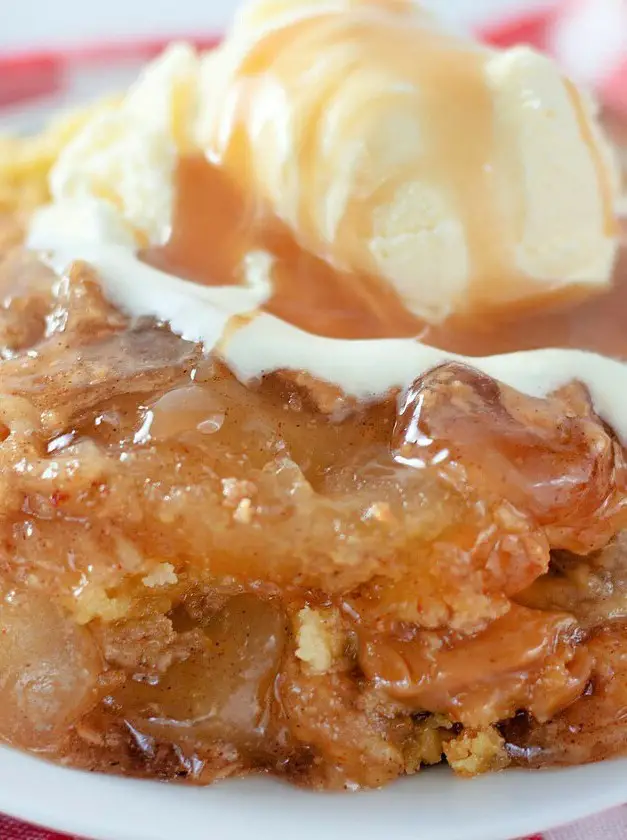 Caramel Apple Dump Cake