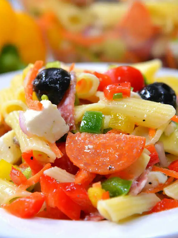 Loaded Italian Pasta Salad