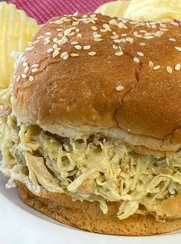 Shredded Chicken Sandwiches