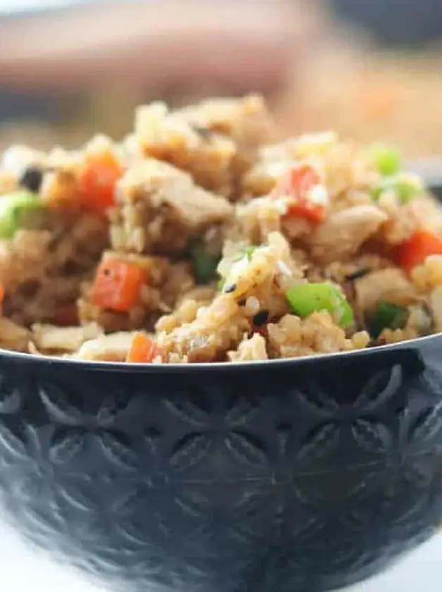 Low Carb Fried Rice with Cauliflower