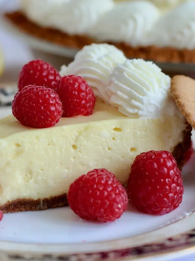 Lemon Cream Pie with Triple Ginger Cookie Crust