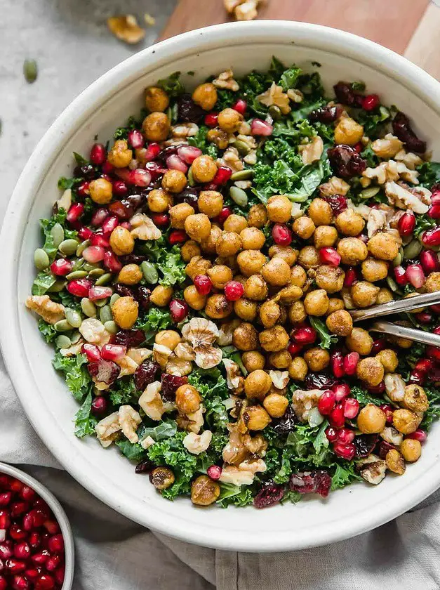 Roasted Chickpea Fall Salad