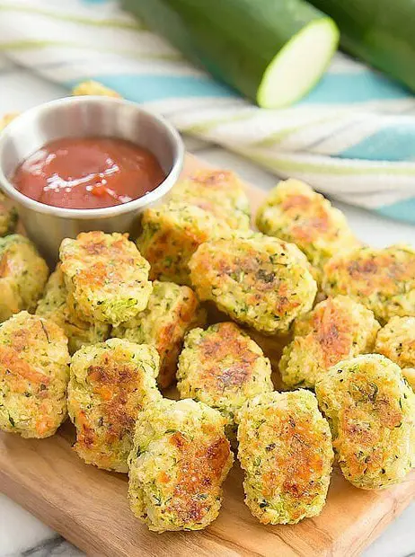 Parmesan Zucchini Tots