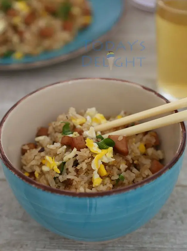 Jalapeno Spam Fried Rice