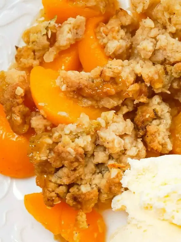 Peach Crumble