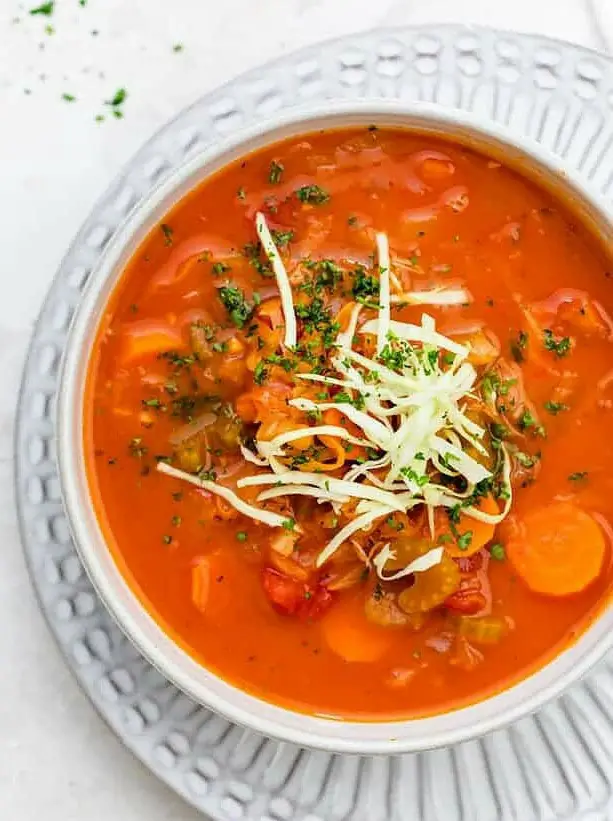 Tomato Cabbage Soup