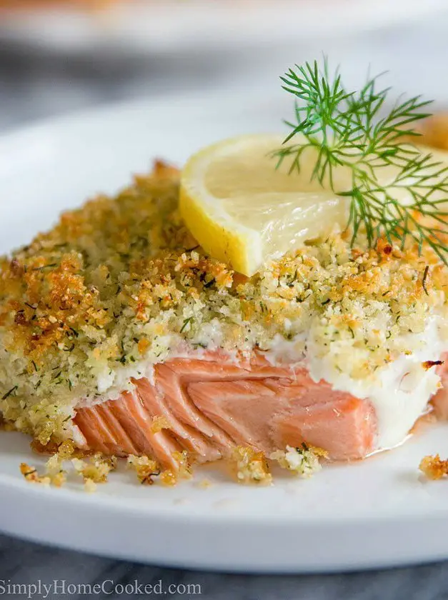 Panko Crusted Salmon