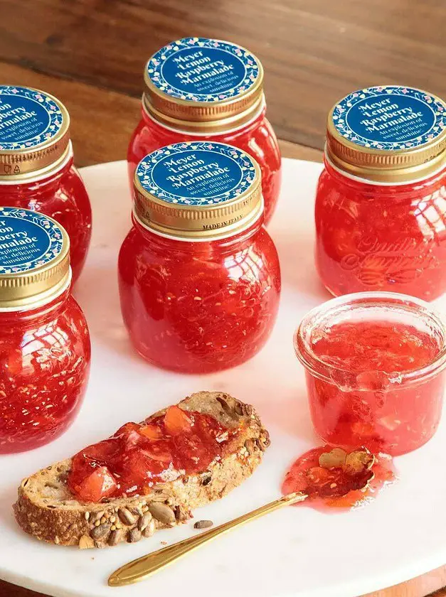 Meyer Lemon Raspberry Marmalade