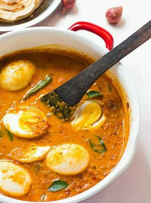 South Indian Style Egg Curry