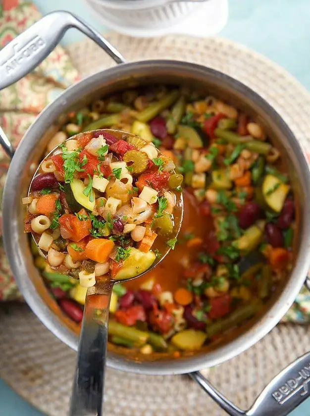 Vegetable Minestrone Soup