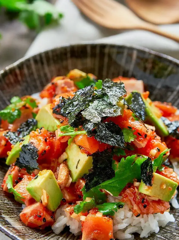 Spicy Salmon Poke