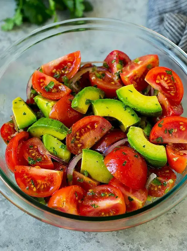 Tomato Avocado Salad