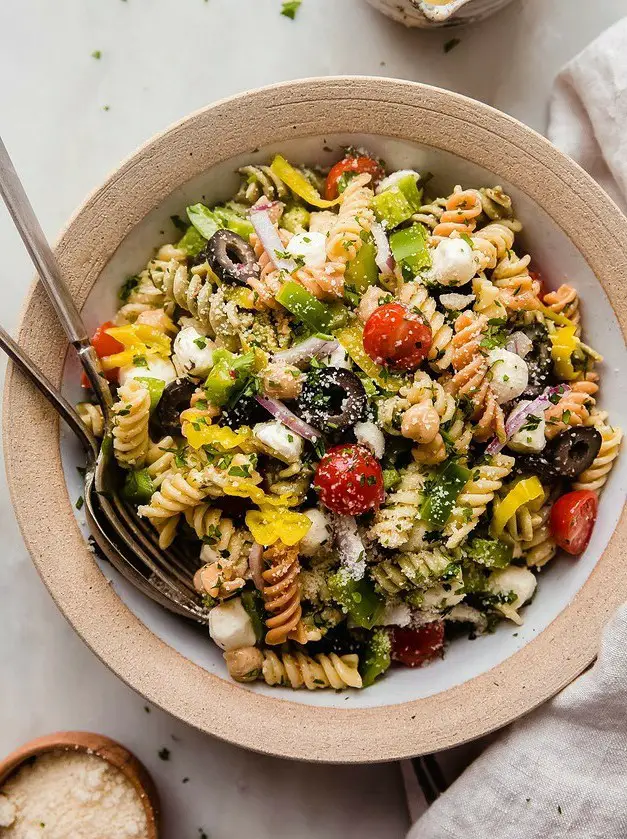 Zesty Italian Pasta Salad