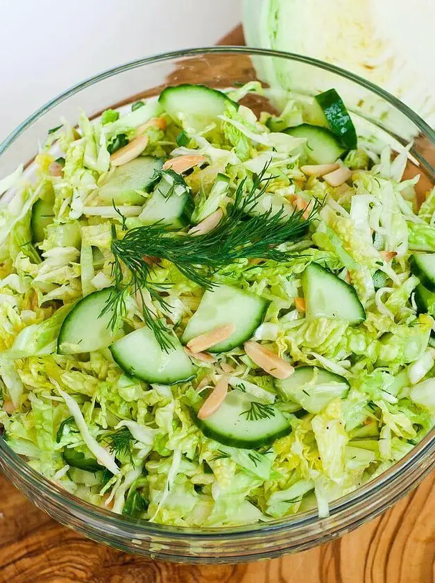 Cucumber Cabbage Salad