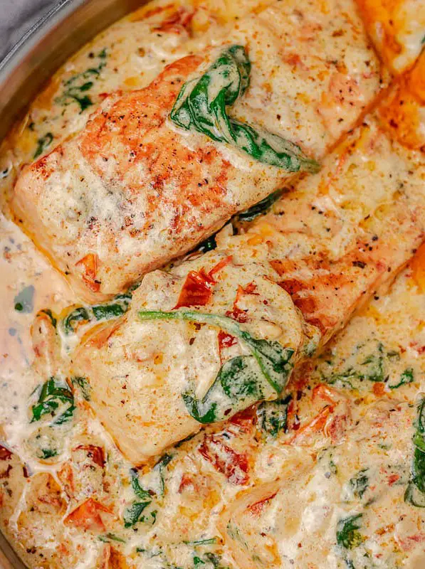 Creamy Tuscan Salmon