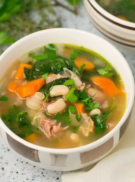 Ham Bone Broth Soup