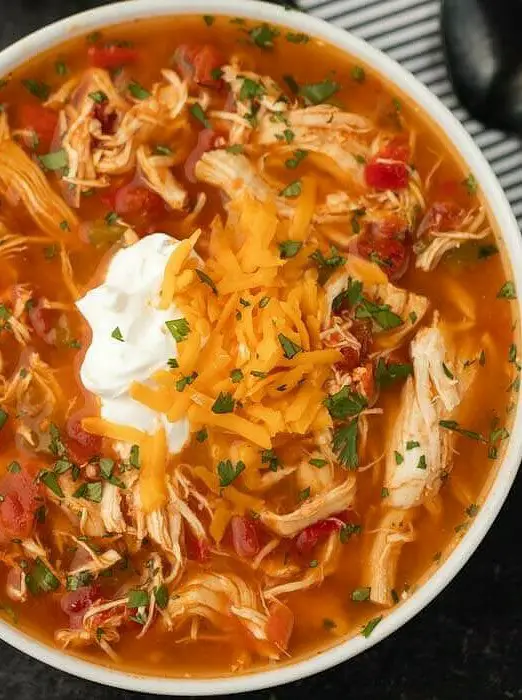 Keto Chicken Fajita Soup