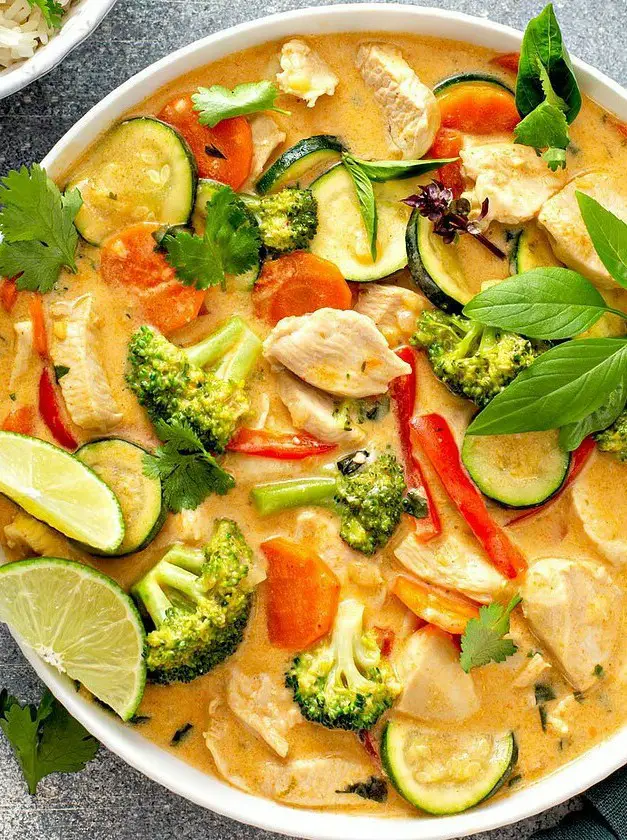 Thai Red Curry Chicken