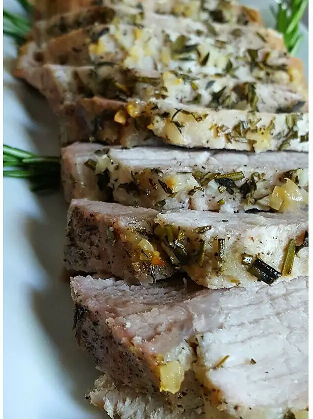 Herb and Garlic Boneless Pork Roast