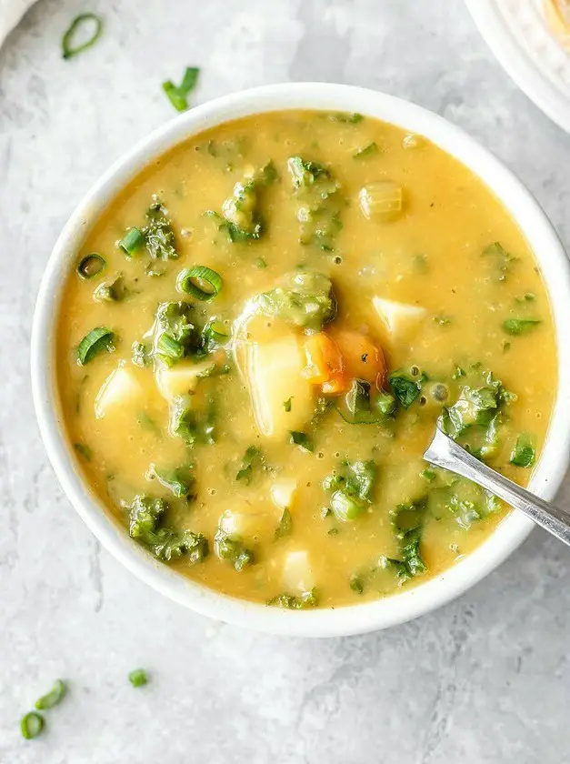 Instant Pot Kale Potato Soup