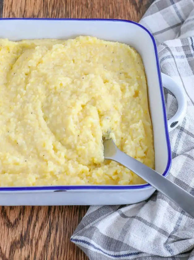 Oven Baked Polenta