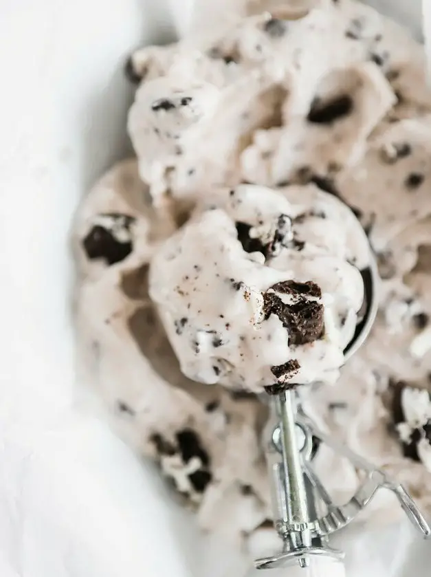 Vegan Cookies and Cream Ice Cream