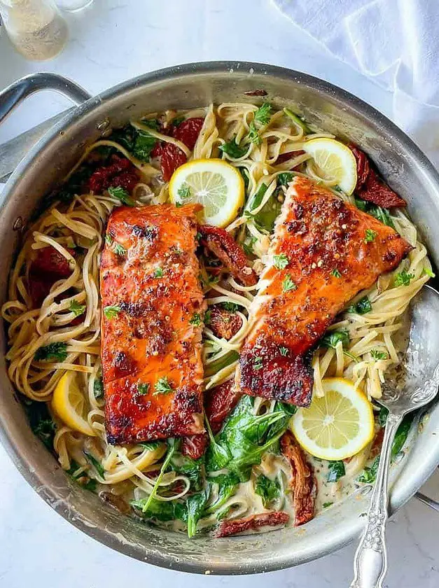 Creamy Salmon Pasta