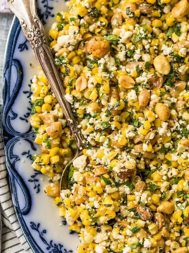 Grilled Corn Salad