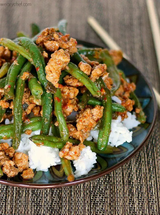 Asian Ground Turkey with Rice