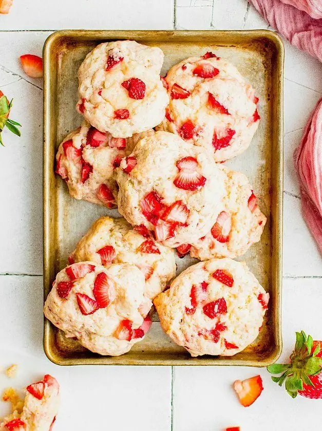 Strawberry Shortcake Cookies