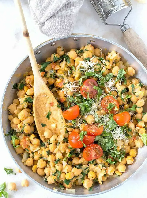 Spinach and Chickpeas