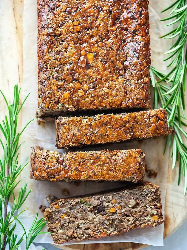 Easy Vegan Lentil Loaf