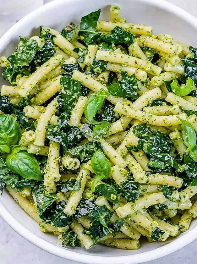 Simple Pesto Pasta