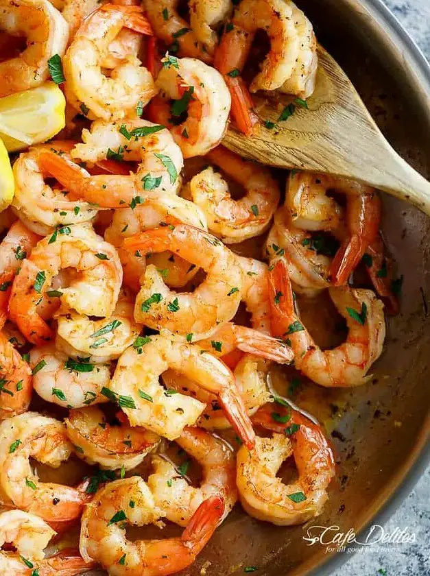 Lemon Garlic Butter Shrimp