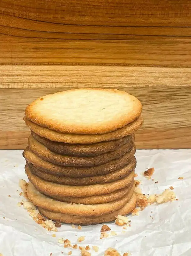 Almond Flour Shortbread Cookies