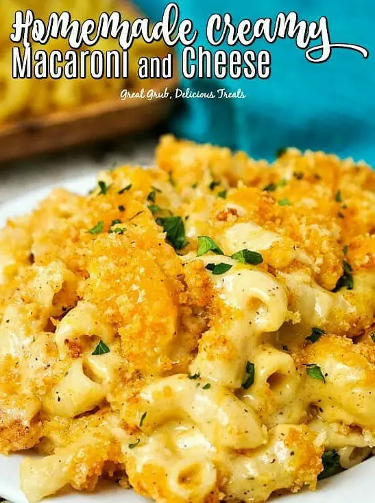 Homemade Creamy Macaroni and Cheese