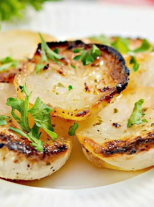 Keto Potato Fake-Out Roasted Turnips