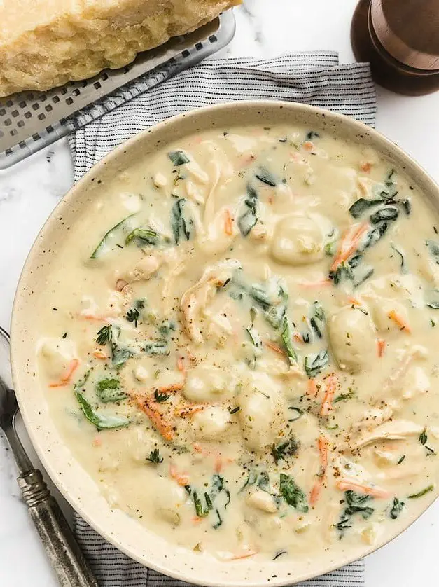 Rotisserie Chicken Gnocchi Soup