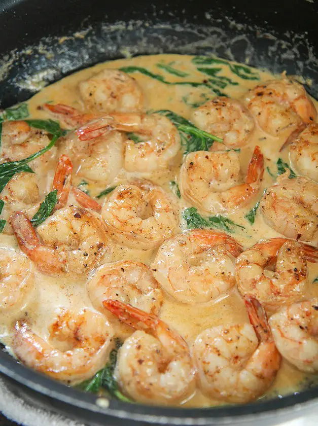 Creamy Garlic Shrimp