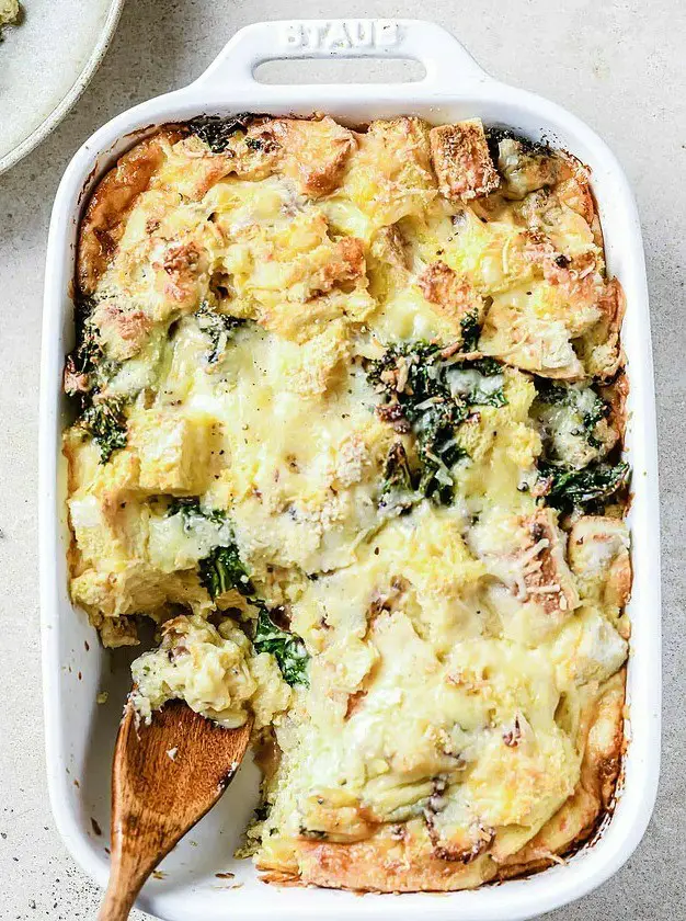 Vegetarian Cheese Strata