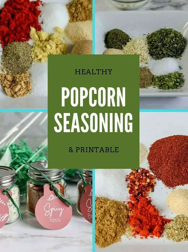 Healthy Homemade Popcorn Seasoning