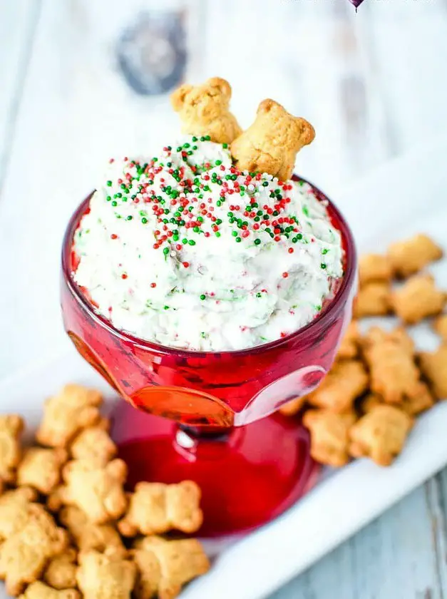 Christmas Cookie Dough Dip