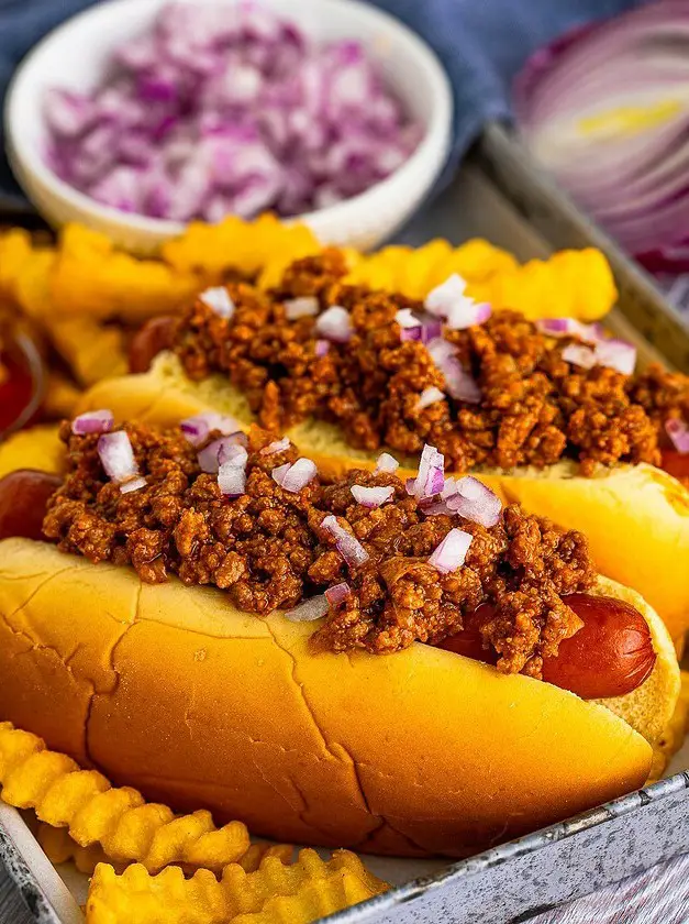 New York Style Hot Dog Chili