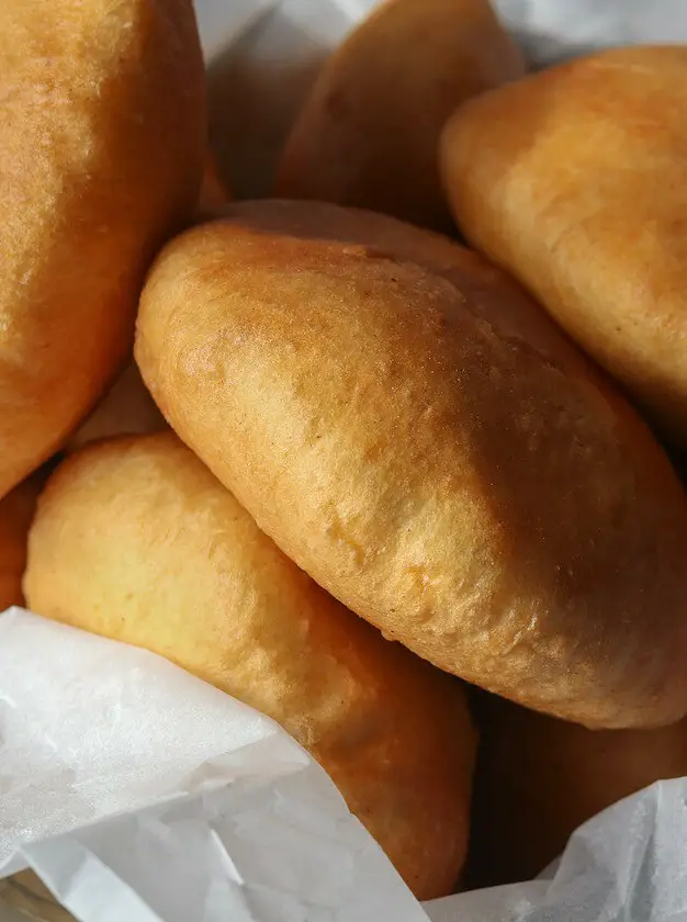 Caribbean Fried Bakes + Saltfish