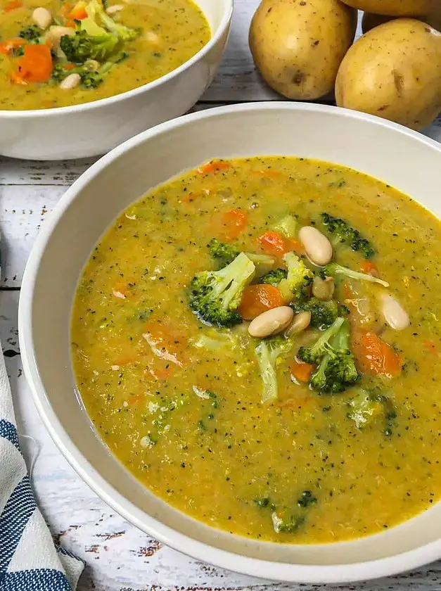 Healthy Broccoli Potato Soup