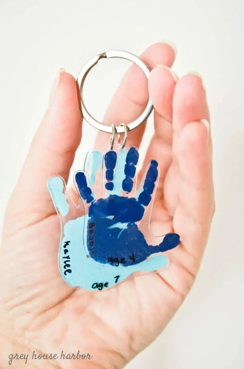 HANDPRINT KEYCHAIN