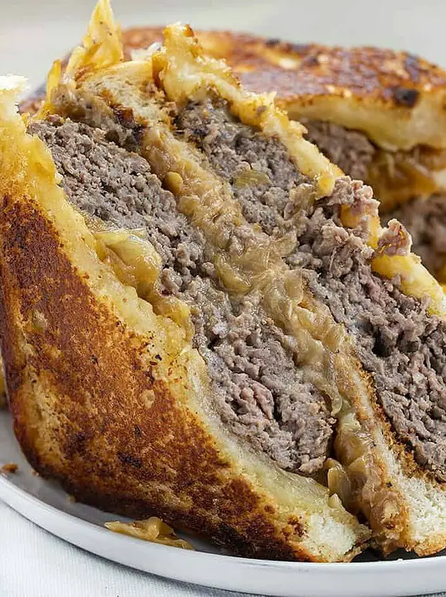 French Onion Patty Melt