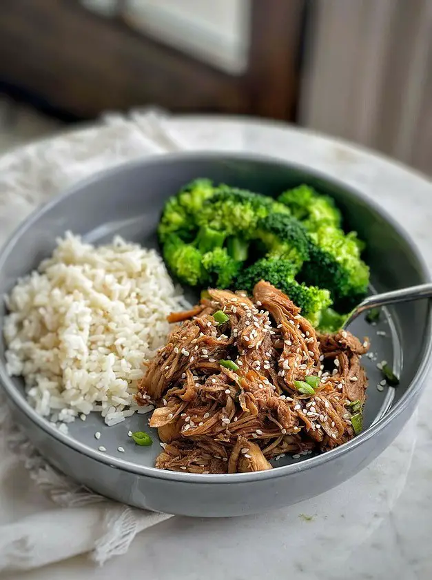 Healthy Slow Cooker Teriyaki Chicken