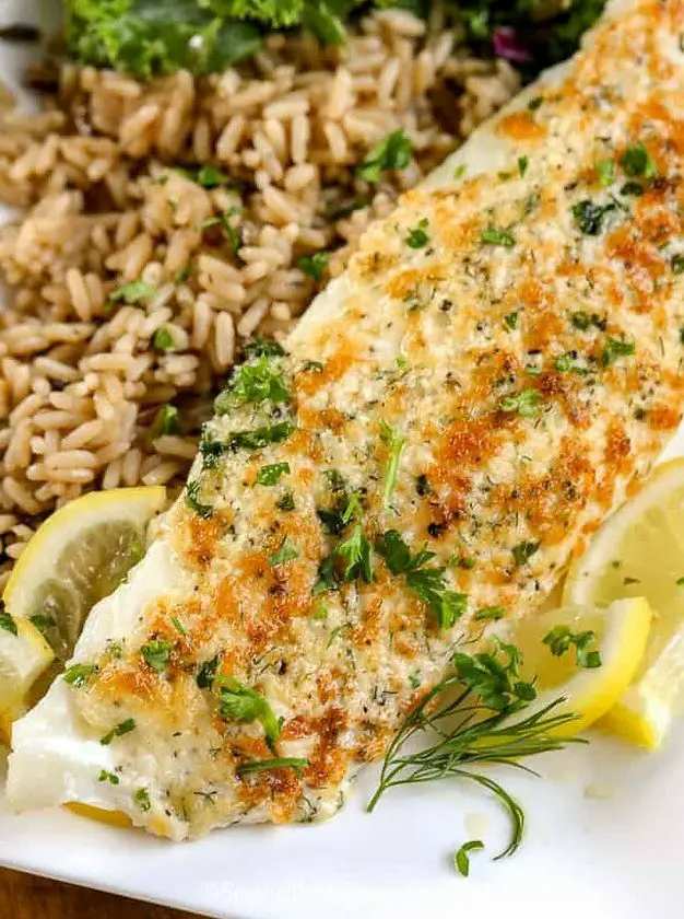 Parmesan Broiled Tilapia