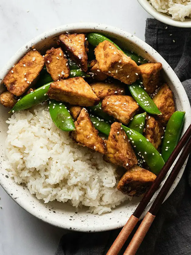 Easy Stir Fried Tempeh